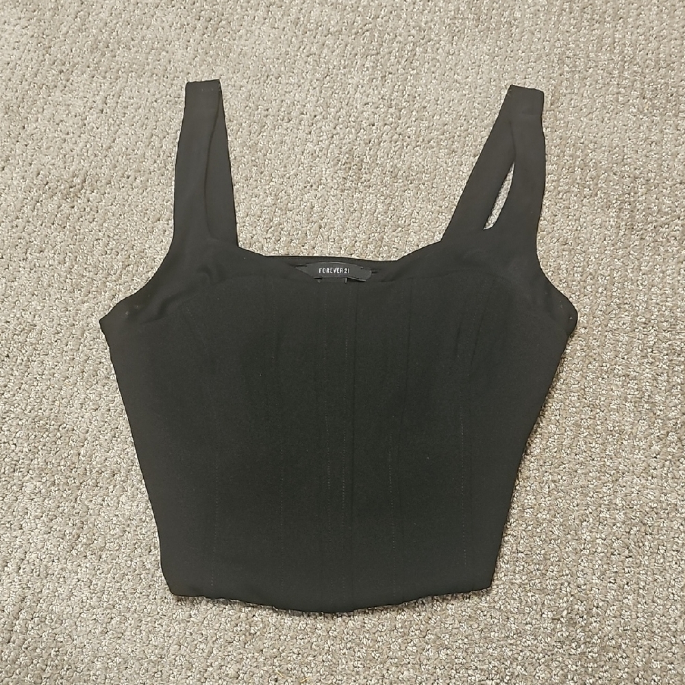 Forever 21 Black Tank Top